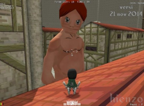 Attack On Titan Tribute Game