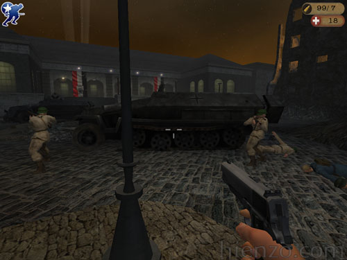 World War II Combat: Road to Berlin PC Gameplay