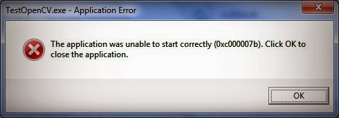 Click OK to close the application