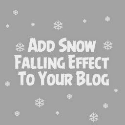 Snow Falling Effect For Blogger