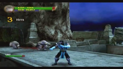 Mortal Kombat Shaolin Monks PS2 Gameplay